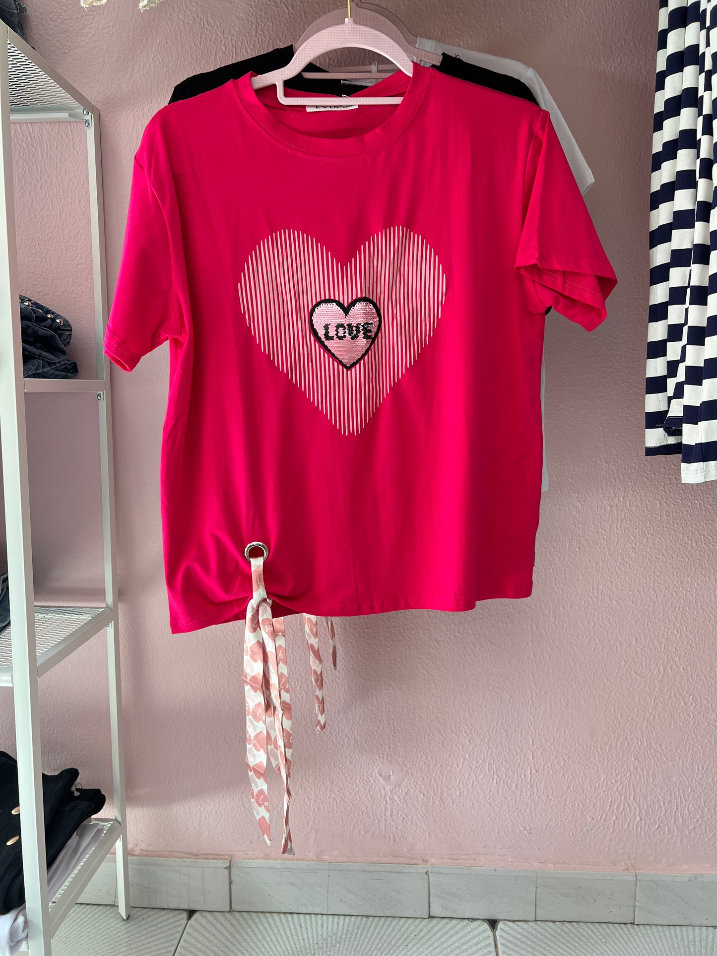 Camiseta corazón